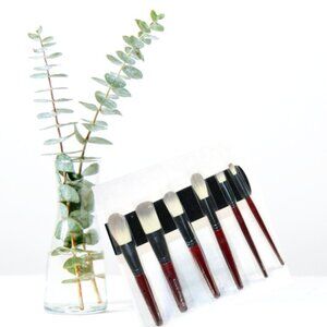 Sephora Hakuhodo Six Piece Full Size Cruelty Free Professional Makeup Br…